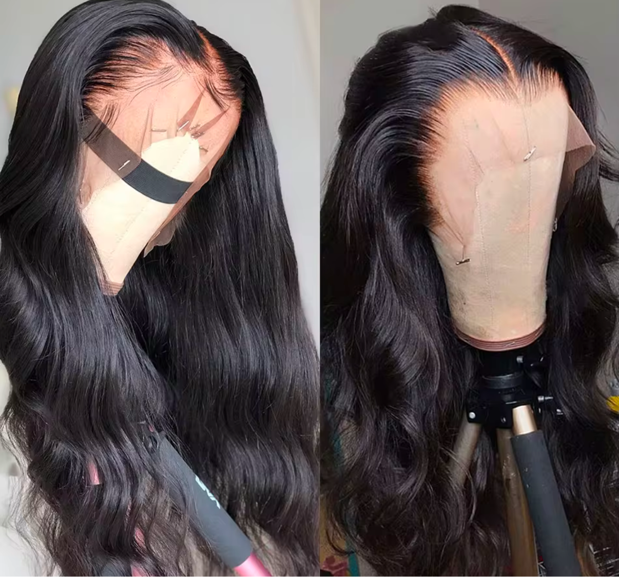 13x4 HD BodyWave Wig 22in -Natural Black