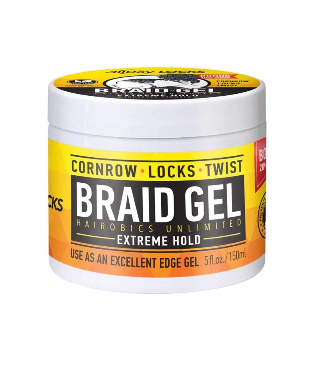 AllDay LOCKS Braid Gel Extreme Hold (PC)