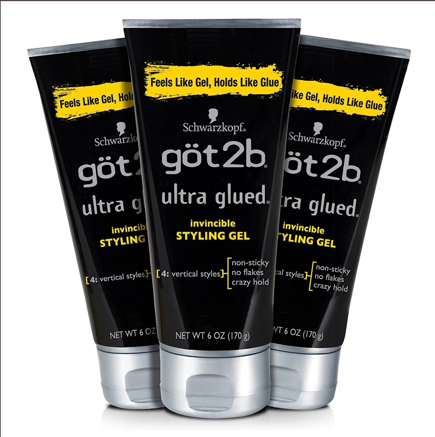 got2b ultra glued Invincible Styling Gel - 6oz