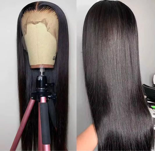 13x4 HD Straight 20in Wig- Natural Black